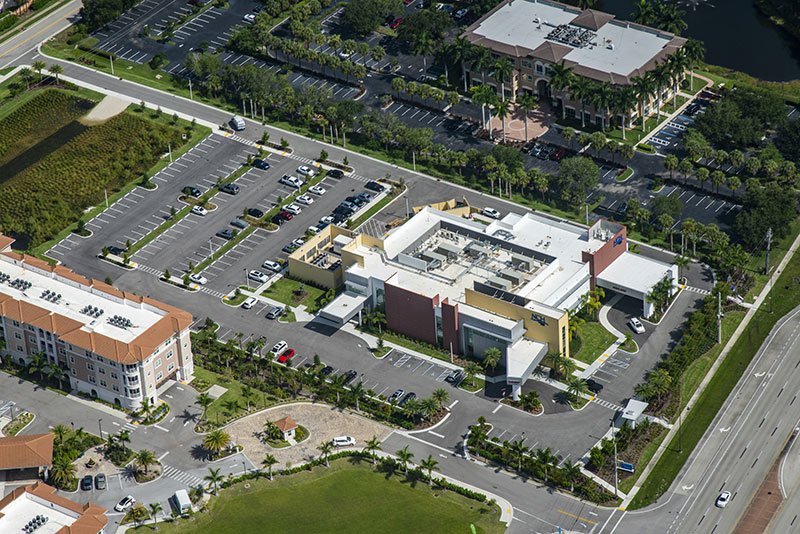 Aerial view of NCH Bonita Springs - Outpatient Medical Center