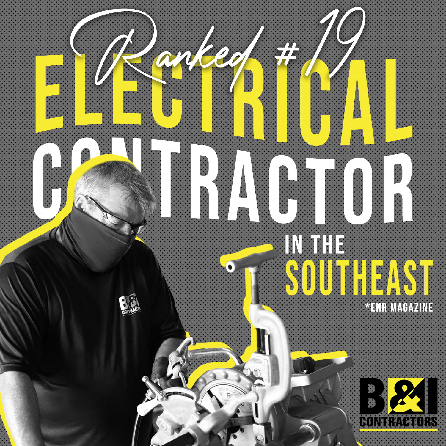 B&I Ranked 19 Electrical Contractors in ENR Magazine